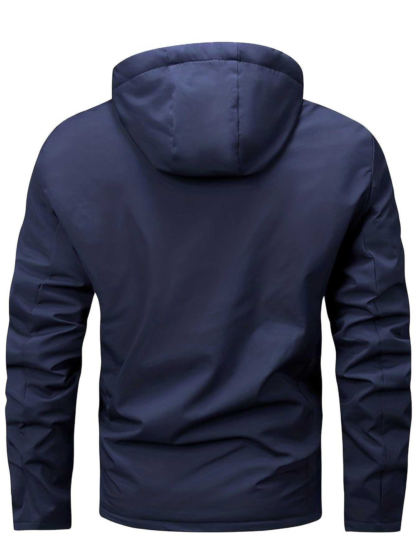 🧥 Casaco de Inverno Masculino com Capuz e Forro em Fleece