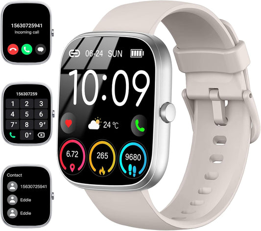 Smartwatch 1,91" com Chamadas Bluetooth, 110 Modos Desportivos IP68