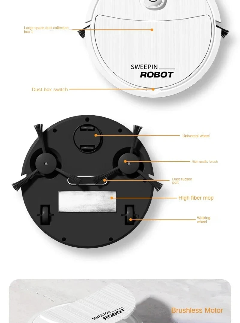 Limpeza Inteligente e Prática com o Xiaomi 5-In-1 Robot Aspirador