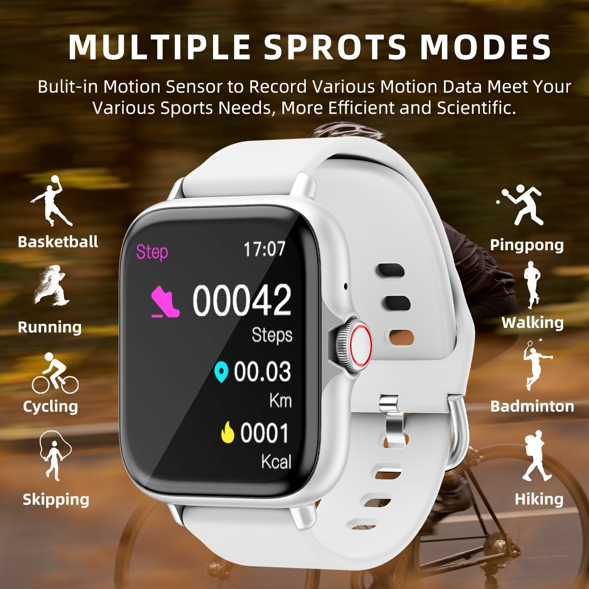 Smartwatch Fitness Completo