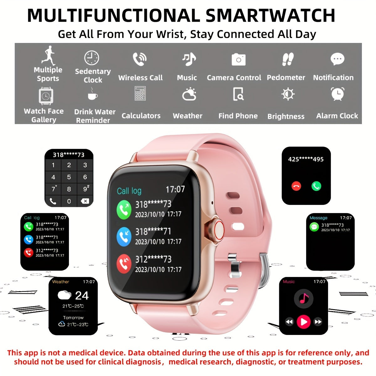 Smartwatch Fitness Completo