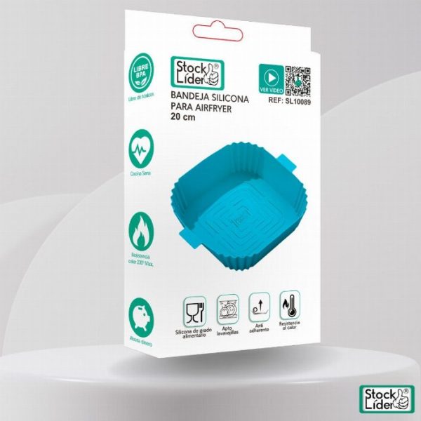 Bandeja de silicone para ar