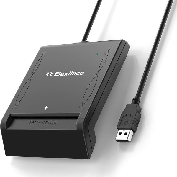 Leitor de Cartão de Cidadão USB — Finanças, Segurança Social e assinatura digital em casa