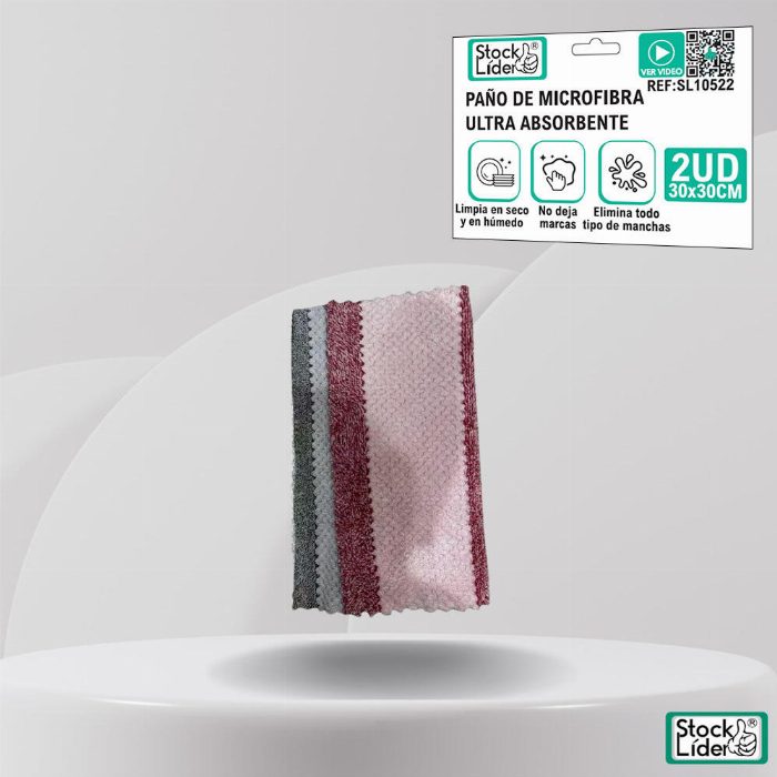 Pano de microfibra ultra absorvente