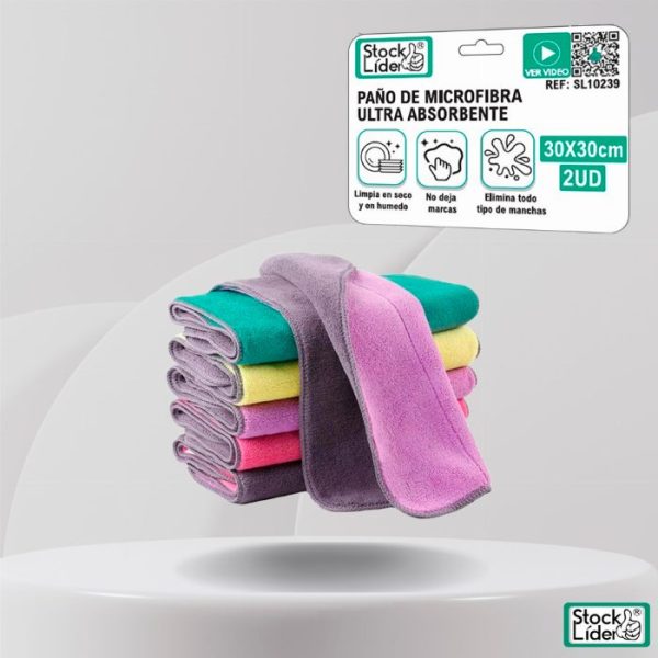 Pano de microfibra ultra resistente