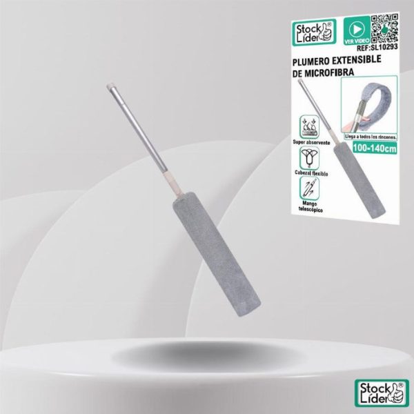 Pano de pó extensível de microfibra