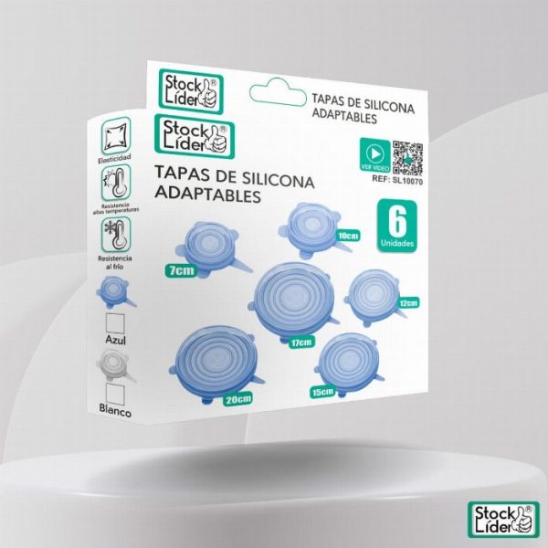 Tampa de silicone multiusos