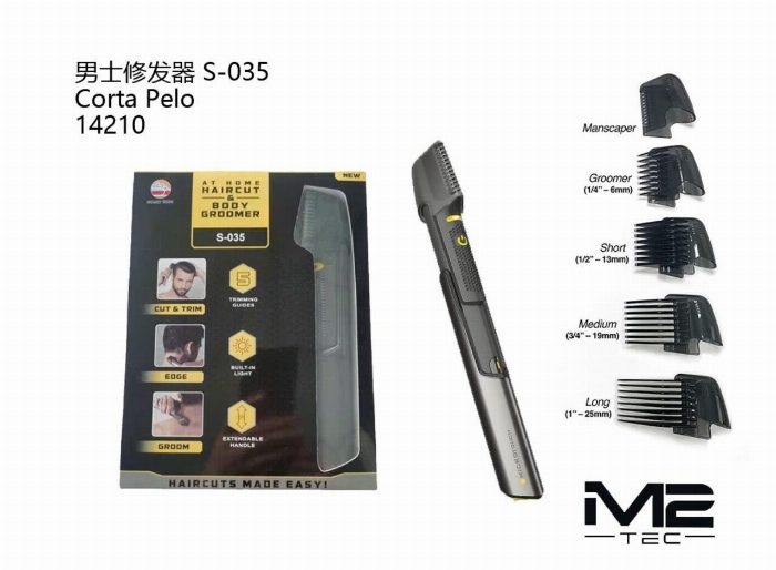 Máquina de corte de cabelo e máquina de barbear de corpo 2 em 1 profissional