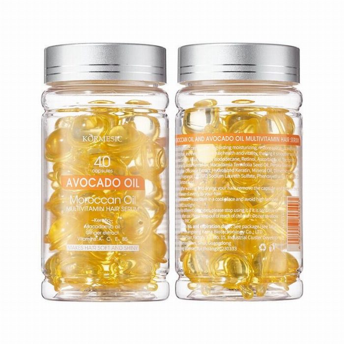 Óleo Marroquino Multivitamínico Soro De Cabelo E Óleo De Abacate