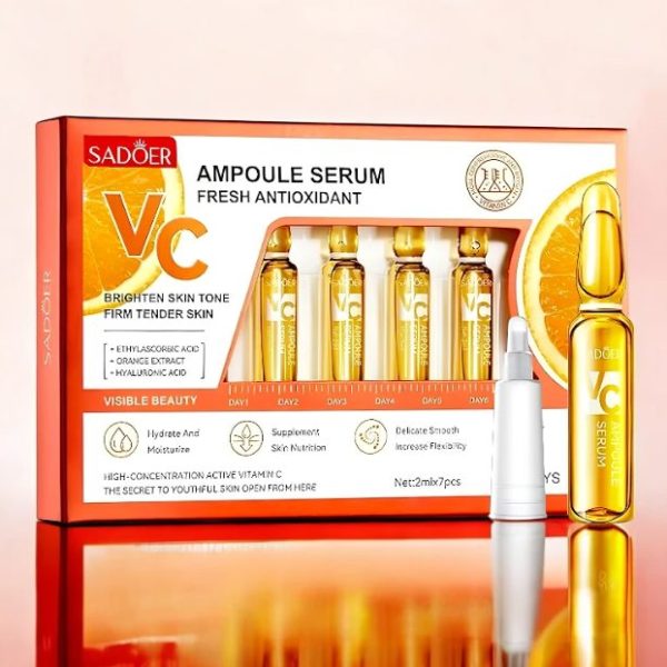 Sérum de bolha refrescante antioxidante de vitamina C
