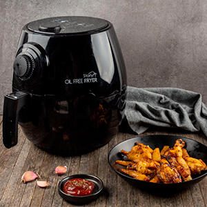 Capacidade da fritadeira de ar de 3.8 L
