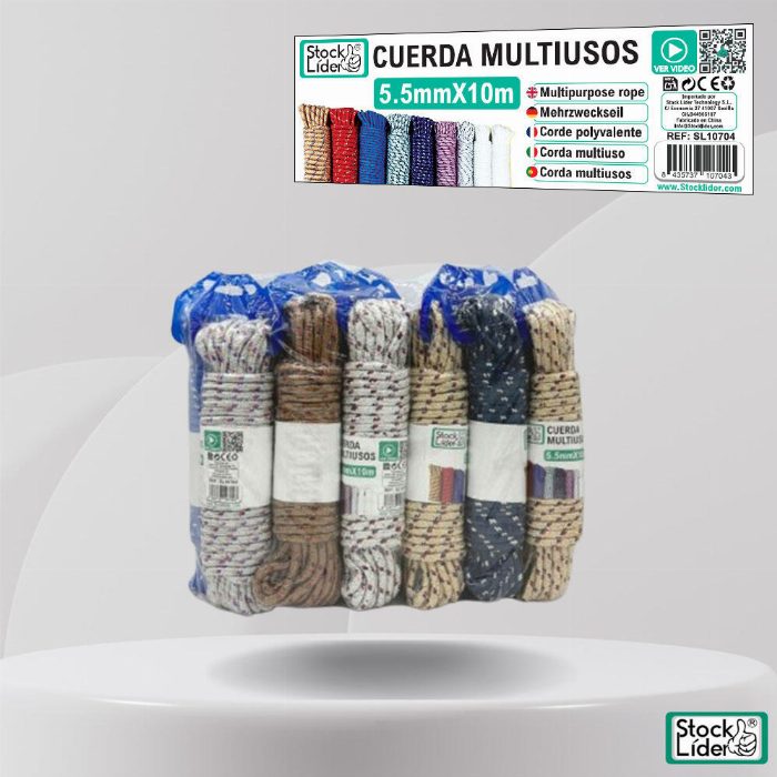 Corda multiúso de 5,5mm x 10m