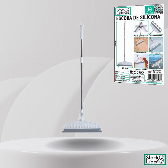 Vassoura de silicone