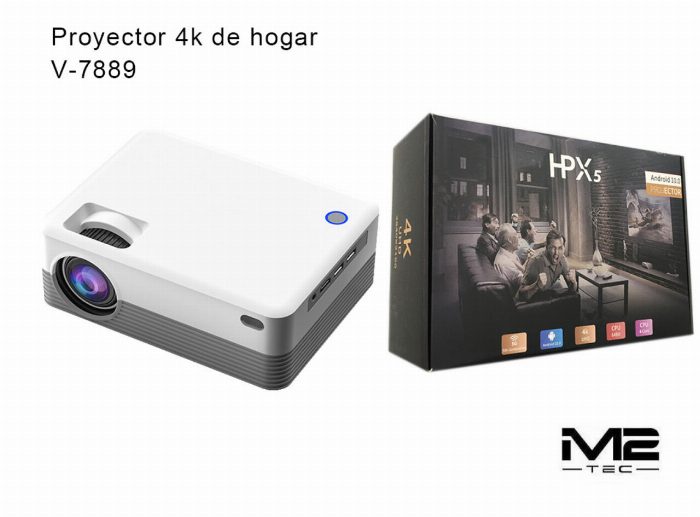 Projetor 4K Android 10.0 QuadCore