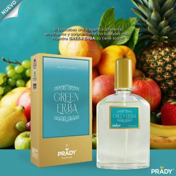 Perfume Eau de Toilette Verde Erba Unisex – 90ml