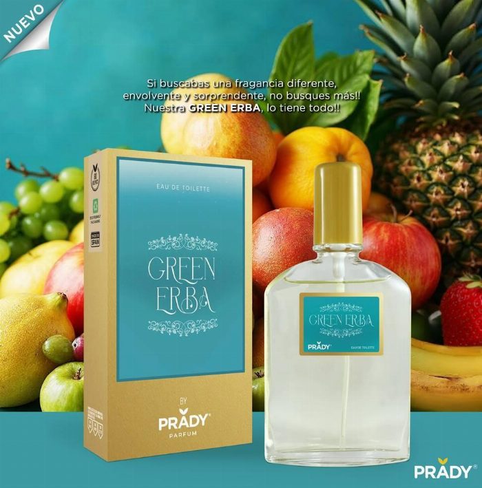 Perfume Eau de Toilette Verde Erba Unisex – 90ml