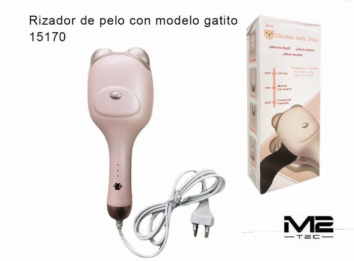 Modelo de Kitty de Curler de Cabelo – Estilo Divertido e Ondas Perfeitas