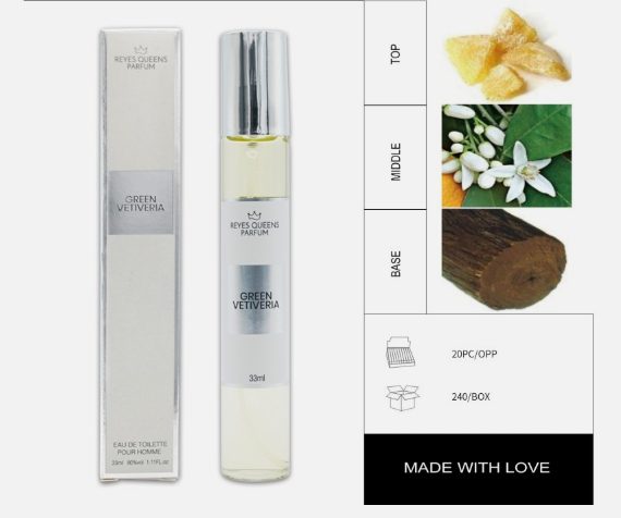 Perfume eau de toilette verde veriteria pour homme 33ML