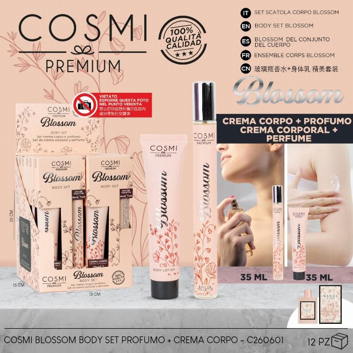 Conjunto de flores 35 + 35ML Cosmi