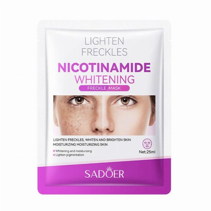 Anti-Peixe Máscara Facial Nicotinamida Bleaching