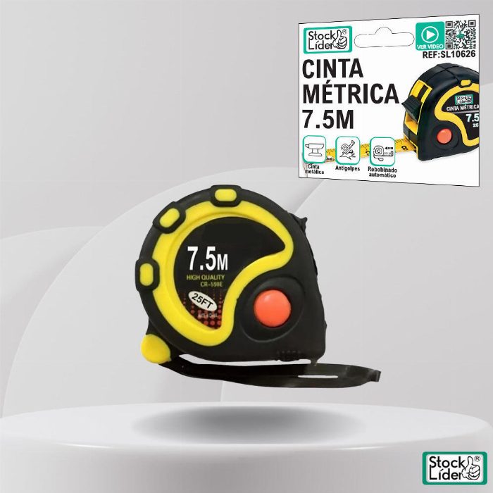 Fita de medição 7.5m
