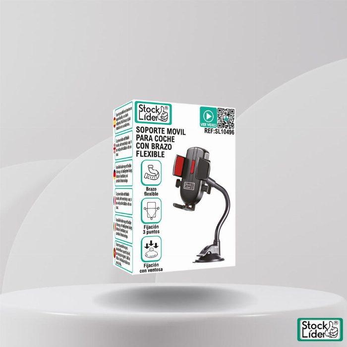 Suporte móvel do carro com braço flexível
