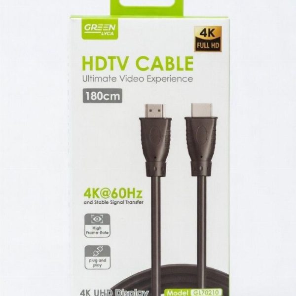 Cabo HDTV 4K Ultra HD 60Hz 1.8m