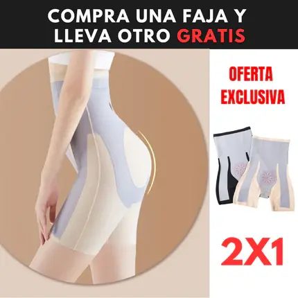 Pack de 2 cintas modeladoras adelgaçantes