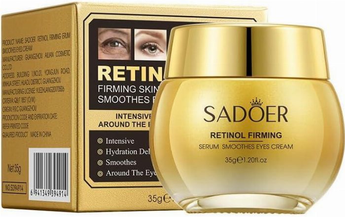 Contorno de olhos firme com Retinol