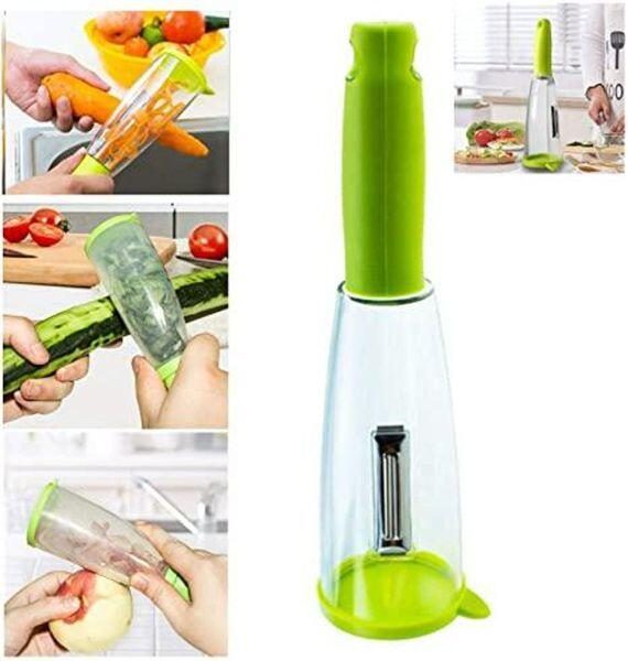Peeler com recipiente