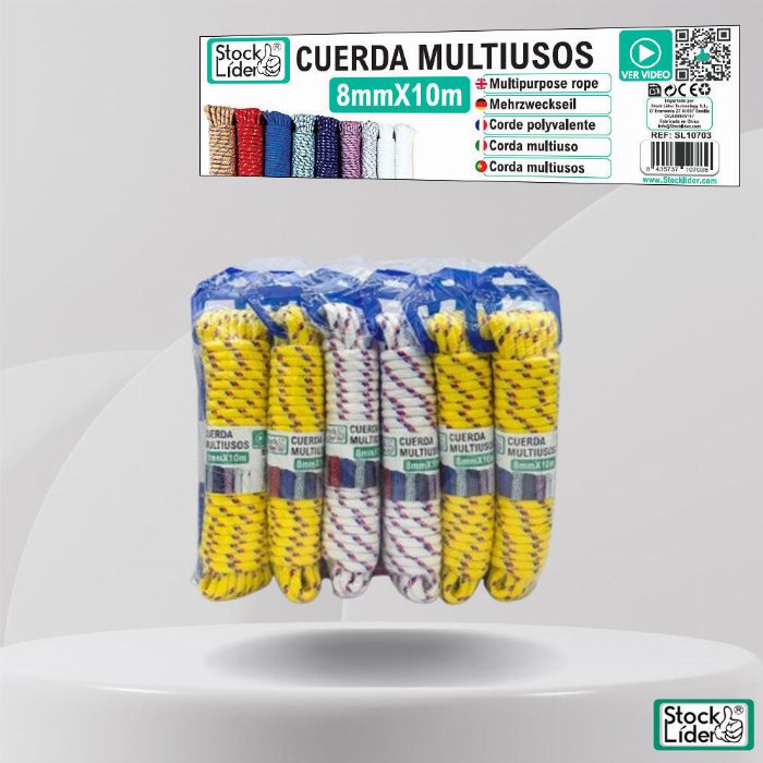 Corda multiuso 8mm x 10m