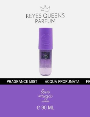 Fragrância Corporal Perfumado Shimmer Amor Magic 90 ml Reyes & Queens