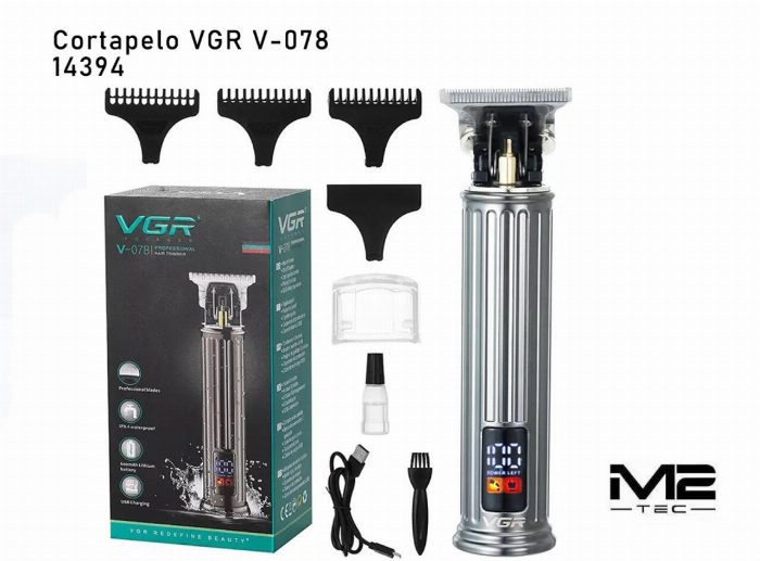 Corte de cabelo recarregável profissional VGR