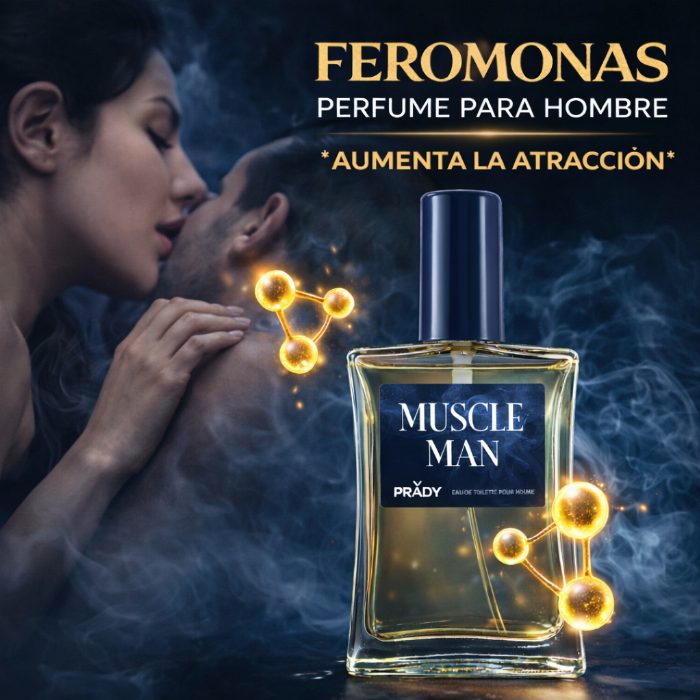 Perfume Feromónios Músculo Homem - Atraia mulheres com facilidade