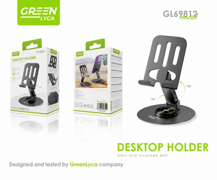 Suporte móvel de mesa de 360 °