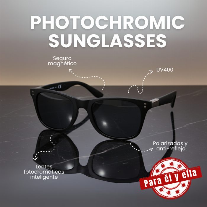 Óculos inteligentes fotográficos com proteção UV400 e polarização