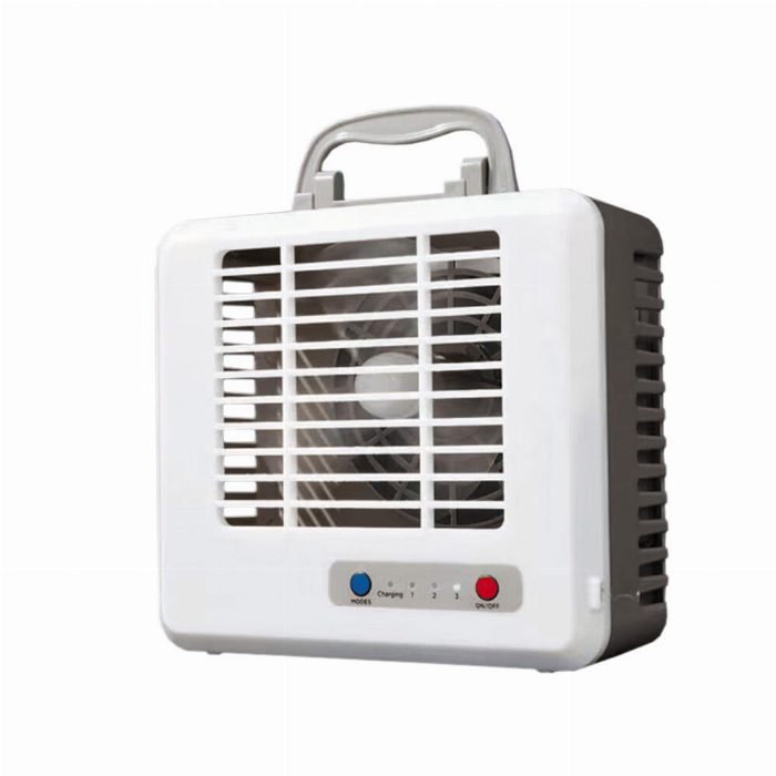 Mini Ar Condicionado Portátil USB Quiet, Ventilador de mesa com refrigeração a ar, branco
