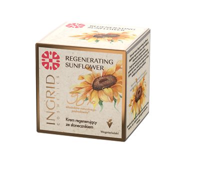 Creme Facial Regenerador de Girassol - (50ml) Ingrid Cosmetics