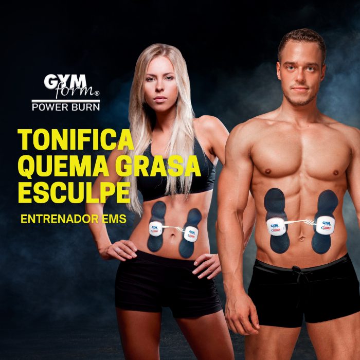 Treinador da EMS que esculpe, tonifica e queima gordura em minutos