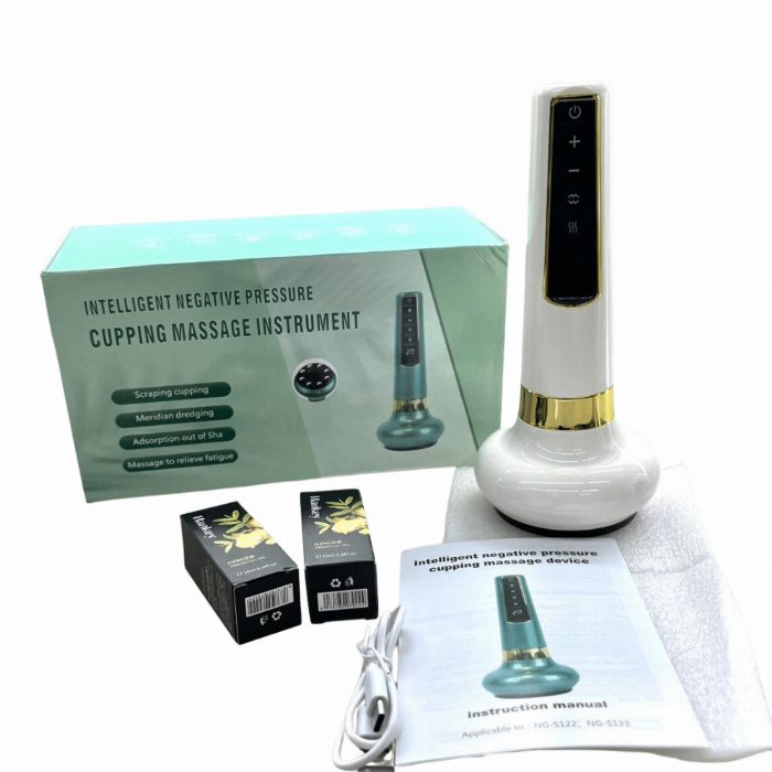 Instrumento de massagem com tapas de sucção