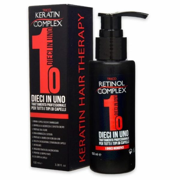 Tratamento de cabelo 10 em 1 de 100 ml