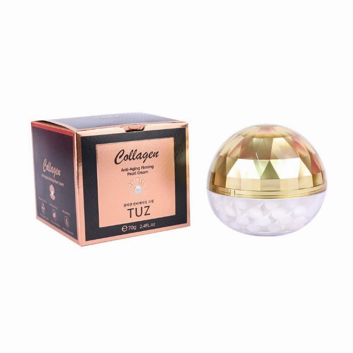 Creme firmador anti-envelhecimento com colágeno e extrato de pérola 70GR Tuz