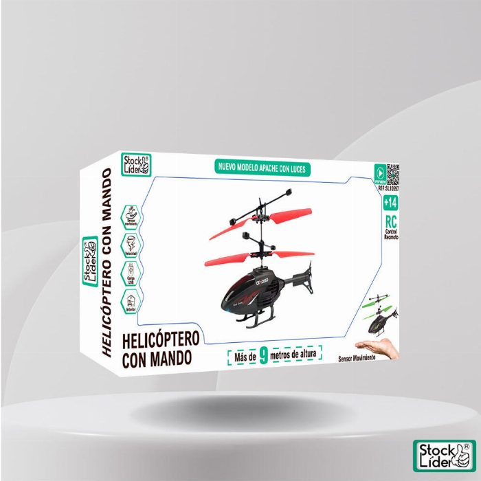 Helicóptero com controlo