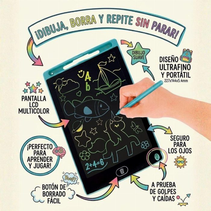 8.5'' Multicolor LCD Tablet de desenho
