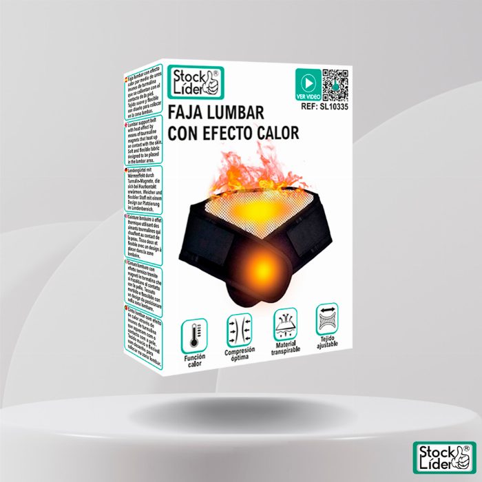 Galpão lombar com efeito de calor
