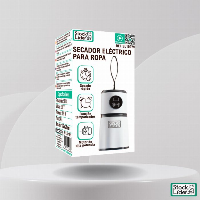 Secador elétrico para roupas