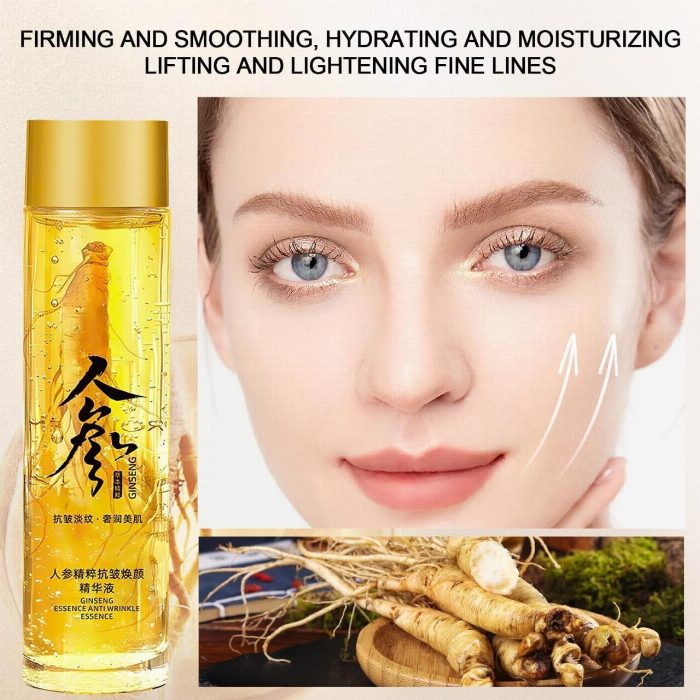 Rejuvenescendo a essência anti-rugas com extrato de ginseng 120ML
