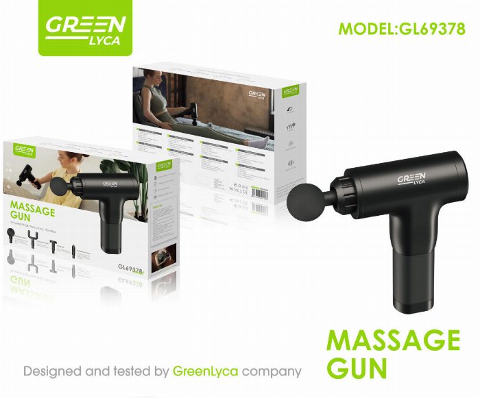 Arma de massagem muscular profissional