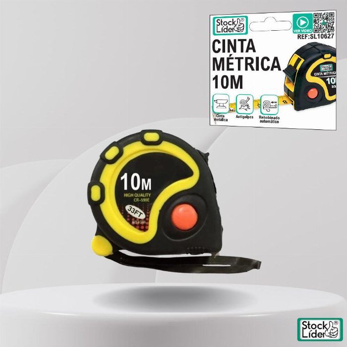 Fita métrica de 10m