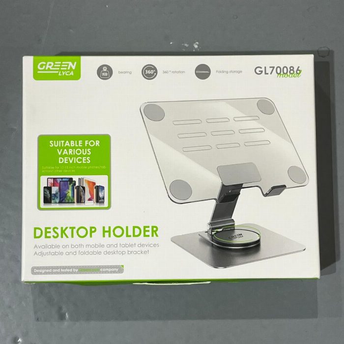 Suporte para portátil com capacidade de 10kg e proteção de silicone de 3 camadas